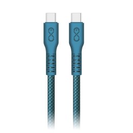 Kabel USB-C - USB-C eXc IMMORTAL, 0.9m, 30W, szybkie ładowanie, kolor mix
