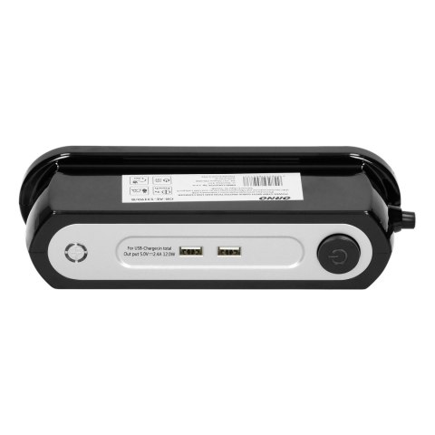 Listwa zasilająca nabiurkowa z wyłącznikiem 3x2P+Z, ładowarka 2xUSB 2.4A, Ogranicznik przepięć TYP 3, kabel H05VV-F 3x1,5, długo