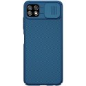 Nillkin Etui CamShield do Samsung A22 5G niebieskie