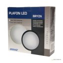 Plafon ZEFIR LED 25W, czarny