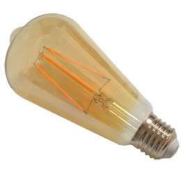 Żarówka LED Filament ST64 E27 9W 2200K gold