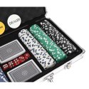 Poker - zestaw 300 żetonów w walizce HQ 23528