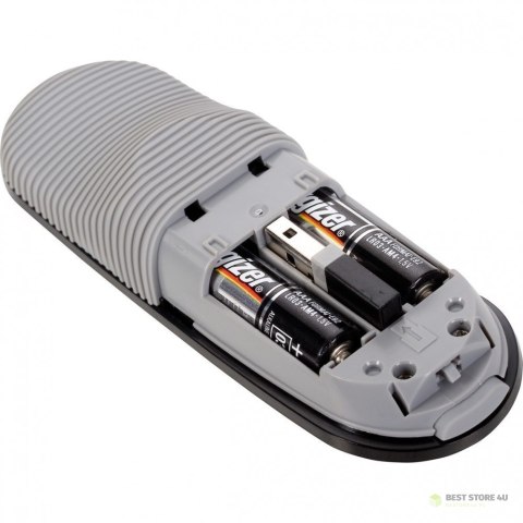 Targus | Built-in laser pointer, back-lit buttons, KeyLock Technology | Max Operating Distance 15 m | Black | Grey Targus | Built-in laser pointer, back-lit buttons, KeyLock Technology | Max Operating Distance 15 m | Black | Grey