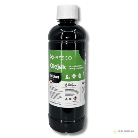 Paliwo olej do lamp, pochodni i świec 500ml JABŁKO Paliwo olej do lamp, pochodni i świec 500ml JABŁKO