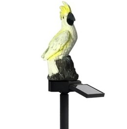 ZD50S Lampa solarna led papuga biała