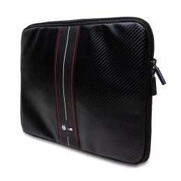 BMW Carbon Red Stripes Sleeve - Etui na notebook 15