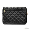 Guess Quilted 4G Sleeve - Etui na notebooka 13" / 14" (czarny)