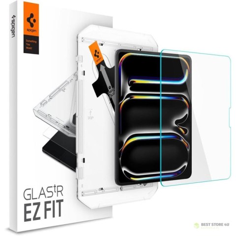 Spigen GLAS.TR EZ FIT - Szkło hartowane do iPad Pro 13" (M4, 2024) (Przezroczysty)