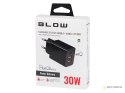 76-018# Ładowarka sieciowa gniazdo usbx2 + usb-c qc 30w