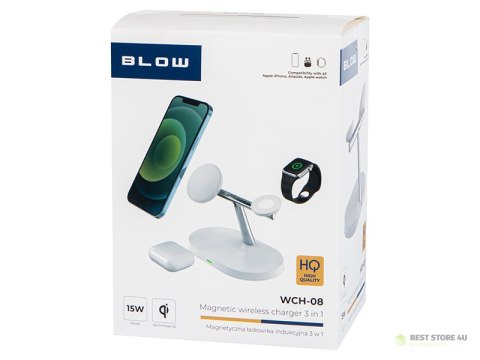 76-068# Ładowarka sieciowa indukcyjna 15w wch-08 do iphone apple watch 76-068# Ładowarka sieciowa indukcyjna 15w wch-08 do iphone apple watch
