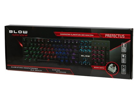 Mechanická klávesnice s podsvícením perfectus