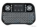 84-256# Klawiatura bezprzewodowa 2,4ghz+bluetooth miniks-6 +touchpad