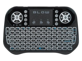 Klawiatura bezprzewodowa 2,4ghz+bluetooth miniks-6 +touchpad