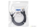 92-681# Przyłącze hdmi-hdmi 8k 1.5m plecionka