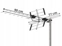 Antena dvb-t atd31s vhf/uhf mux8