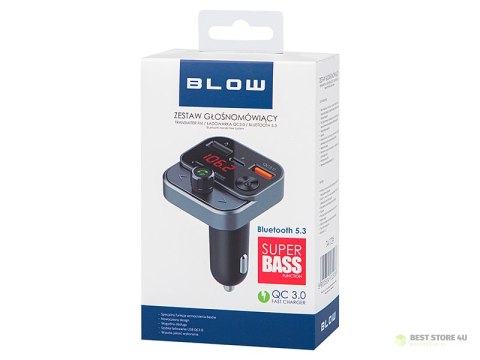 Transmiter fm blow bluetooth+qc3.0+pd30w Transmiter fm blow bluetooth+qc3.0+pd30w