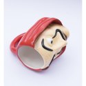Dom z Papieru - Kubek ceramiczny w pudełku prezentowym 3D 350 ml (Salvador Dali Mask)