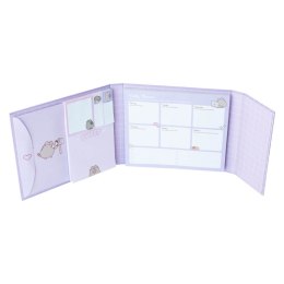 Pusheen - Planner tygodniowy z karteczkami samoprzylepnymi z kolekcji Moments (19,3 x 16,5 cm)