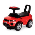 Jeździk dla dzieci autko odpychacz auto Range Rover dźwięki czerwony