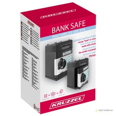 Skarbonka - sejf / bankomat elektroniczny 23545 Skarbonka - sejf / bankomat elektroniczny 23545