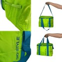 Torba termiczna Kamai Gio Style na ramię, zielona, z kieszenią boczną i uchwytem do noszenia, pojemność 30L