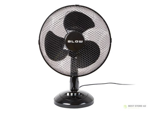 44-024# Wentylator biurkowy 12"/30cm 40w czarny 44-024# Wentylator biurkowy 12"/30cm 40w czarny