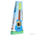 Gitara ukulele dla dzieci drewniana 4 struny nylonowe ECOTOYS