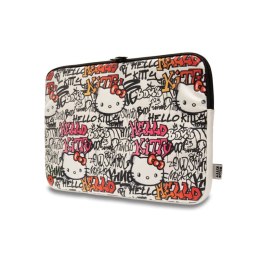 Hello Kitty Zip PU Tags Graffiti Sleeve - Etui na notebooka 13