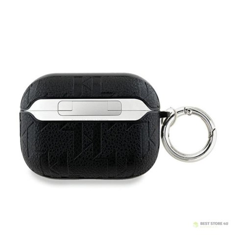 Karl Lagerfeld Monogram Choupette Head - Etui AirPods Pro 2 (czarny) Karl Lagerfeld Monogram Choupette Head - Etui AirPods Pro 2 (czarny)