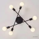 ZD74N Lampa sufitowa wisząca loft 6 ramion