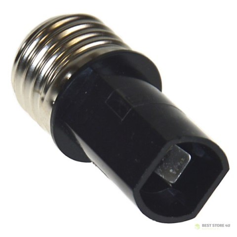 Adapter E27/E14 czarny Adapter E27/E14 czarny