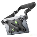 Cellularline Handle Case - Uniwersalne etui na tablet do 11'' z uchwytem i paskiem (czarny)