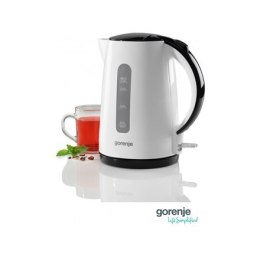 Gorenje | Kettle | K17PLBW | Electric | 2200 W | 1.7 L | Plastic + metal | 360° rotational base | White