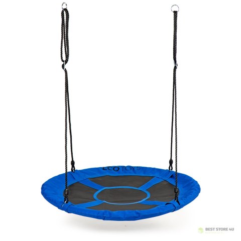 Huśtawka ogrodowa bocianie gniazdo 100cm ECOTOYS niebieska Huśtawka ogrodowa bocianie gniazdo 100cm ECOTOYS niebieska