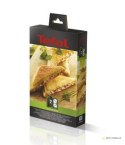 TEFAL | XA800212 | Triangle toasted sandwich set for Snack Collection | Dimensions (W x L) 13 x 22.5 cm | Black