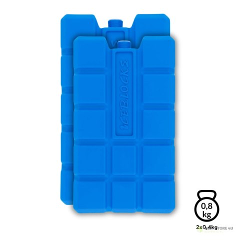 Wkład mrożący 2 x 400 ml Kamai Coolbox do lodówek turystycznych, kolor niebieski Wkład mrożący 2 x 400 ml Kamai Coolbox do lodówek turystycznych, kolor niebieski