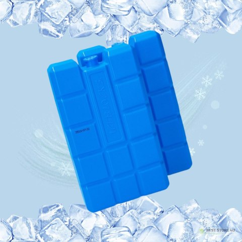 Wkład mrożący 2 x 400 ml Kamai Coolbox do lodówek turystycznych, kolor niebieski Wkład mrożący 2 x 400 ml Kamai Coolbox do lodówek turystycznych, kolor niebieski