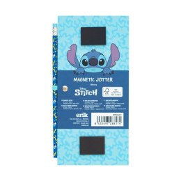 Disney Stitch Tropical - Magnetyczny notatnik / lista zakupów na lodówkę + ołówek (10 x 21 cm)
