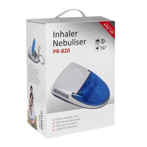 PR-820 47186 Inhalator - zestaw nebulizator, maski, filterki