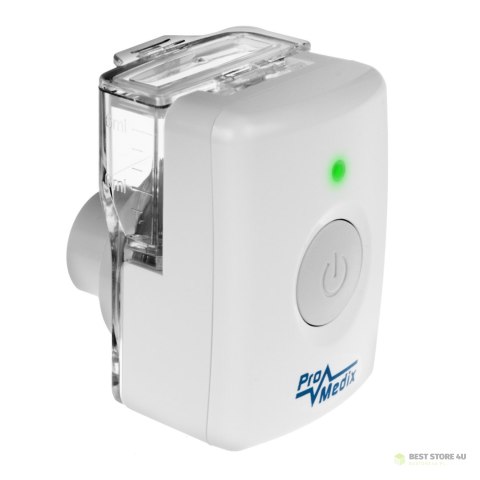 Przenośny / podręczny bezprzewodowy inhalator nebulizator Promedix, zestaw, maski, PR-840 Przenośny / podręczny bezprzewodowy inhalator nebulizator Promedix, zestaw, maski, PR-840