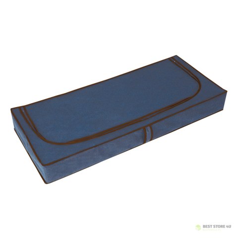 BLUE niebieski organizer do szafy n a suwak 120x50x15cm