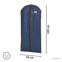 BLUE niebieski organizer na płaszcz 65x135cm