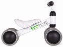 Rowerek biegowy treningowy mini rower dla dzieci biały ECOTOYS