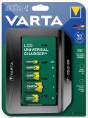 ŁADOWARKA VARTA LCD UNIVERSAL CHARGER+ 9V,R14,R20 (bez akumulatorów)