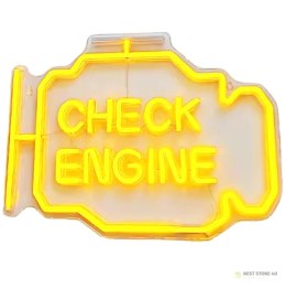 ZD135 Check engine neon led 30x22