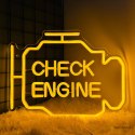 ZD135 Check engine neon led 30x22