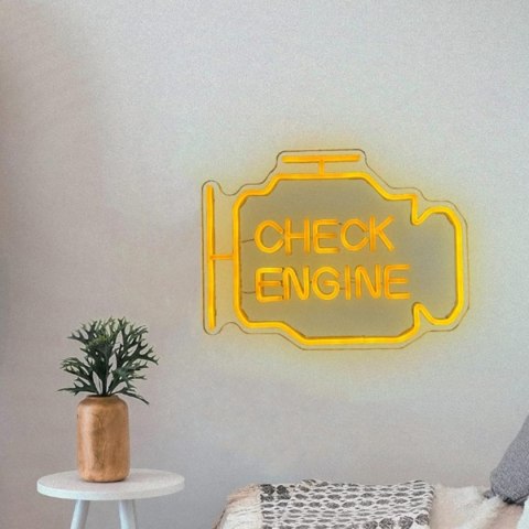 ZD135 Check engine neon led 30x22