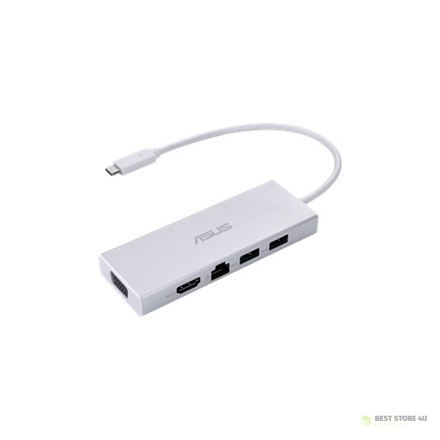 ASUS OS200 USB-C DONGLE/WW Asus | OS200 USB-C DONGLE | Porty Ethernet LAN (RJ-45) 1 | Porty VGA (D-Sub) 1 | Porty USB 3.0 (3.1 G