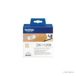 Brother | DK-11209 | Address labels | Thermal | Black on white