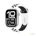 Crong Duo Sport - Pasek do Apple Watch 38/40/41/42 mm (biały/czarny)